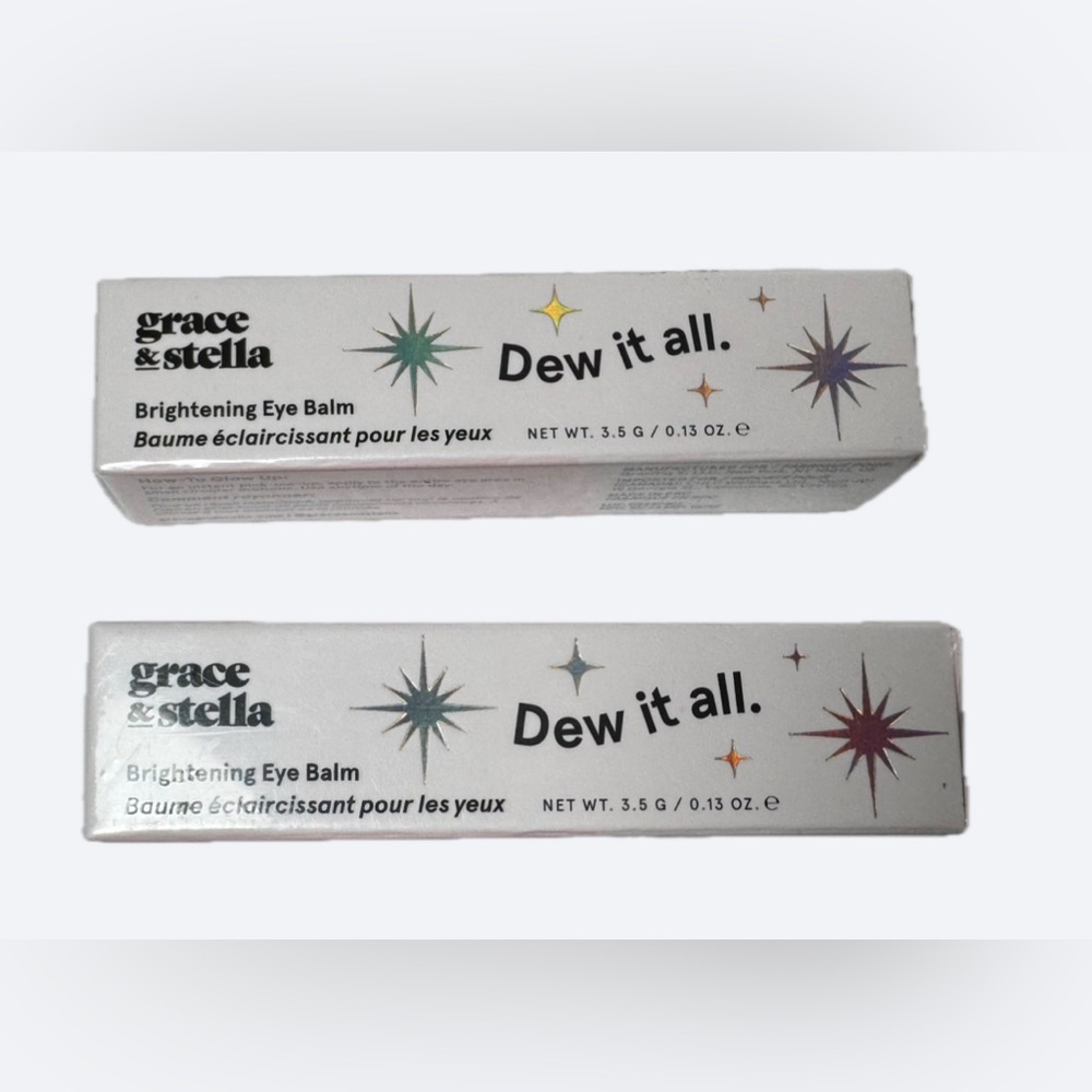 NEW (2 pieces) Grace & Stella Brightening Eye Balm